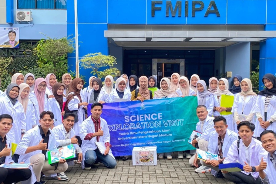 PLK TADRIS IPA UIN MADURA DI FMIPA UNNES: PRAKTIKUM LABORATORIUM TERPADU PERKUAT KOMPETENSI SAINTIFIK MAHASISWA