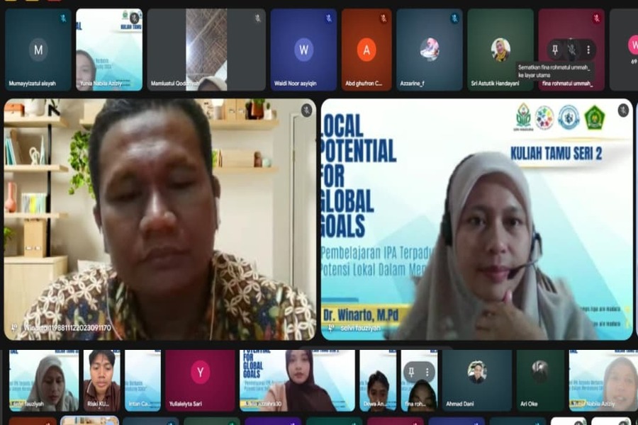 Prodi Tadris Ilmu Pengetahuan Alam Universitas Islam Negeri Madura Gelar Kuliah Tamu Seri 2, Angkat Potensi Lokal untuk Dukung SDGs